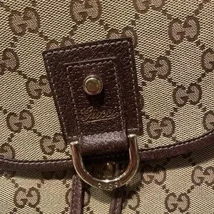 Gucci | Bags | Vintage Tanbrown Leather Gucci Bag Flap  display picture 2